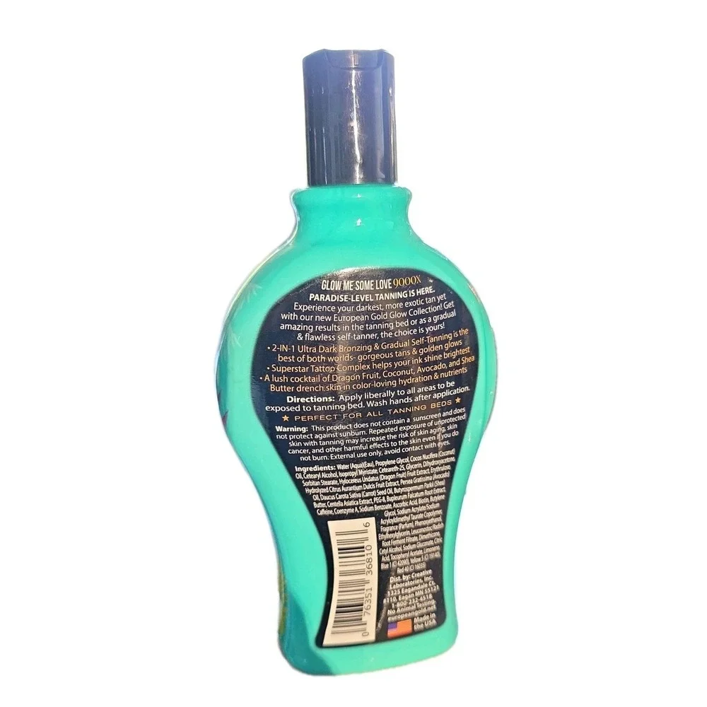 EUROPEAN GOLD Ultra Dark Bronzer & Gradual Self-Tanner 2-in-1, 12 OZ.